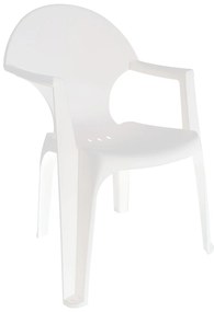 Cadeira LISBOA, branco - Pack 60 unidades
