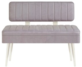 Bank Vina – Branco e Cinzento – 110x82,5x40 cm