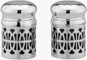Moinhos de especiarias banhados a prata Oskar, conjunto de 2