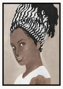 Impressão digital emoldurada Inspired