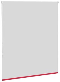 Persiana de enrolar 125x130 cm largura tecido 121,6cm poliéster