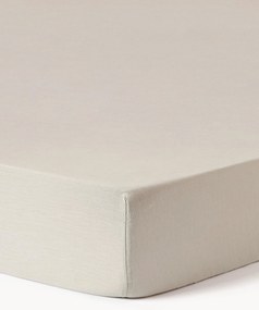 Lençol em linho lavado com elástico topper Airy