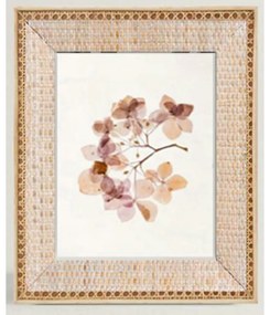 Moldura de Fotos Dkd Home Decor Natural Madeira Mdf (16,5 X 2 X 22 cm)