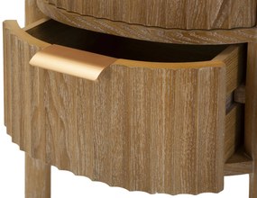 MESA DE CABECEIRA GOTHENBURG 38X34,5X52 CM CASTANHO