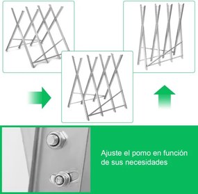 Cavalete de aço dobrável Suporte de serra de madeira dobrável para motosserras Suporta até 100 kg Corte de lenha portátil 82 x 82 x 80 cm