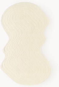 Tapete em lã tufado à mão com forma orgânica Aliza