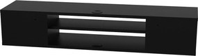Móvel de TV Pivot – Preto – 120 cm x 23 cm x 29,5 cm