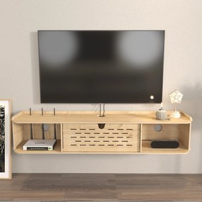 Móvel para TV Sima – Carvalho – 116,5 cm x 19,5 cm x 24,5 cm