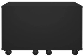 Mesa de centro 60x60x38 cm derivados de madeira preto