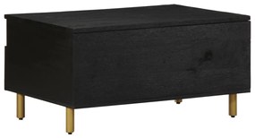Mesa de centro 80x54x40 cm derivados de madeira preto