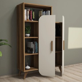 Estante Form – Nogueira Creme – 90 cm x 132 cm