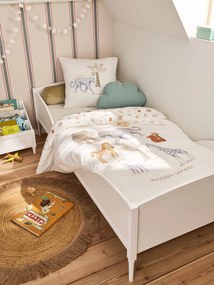 Cama com pés moldurados CANOPÉE para criança cru