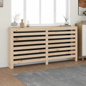 822606 vidaXL Cobertura de radiador 169 x 19 x 84 cm pinho maciço