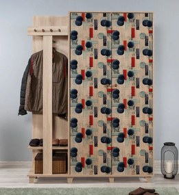 **** Hall Stand Garmanto – Carvalho Sonoma – 135x192x36 cm

**