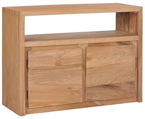 vidaXL Aparador 80x30x60 cm madeira de teca maciça