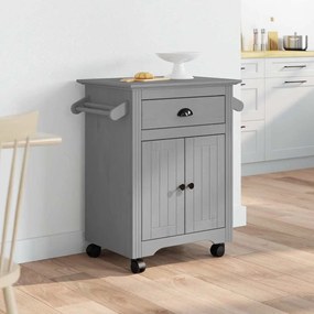 Carrinho de cozinha BODO cinzento 72x45x80 cm