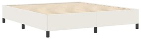 Cama vidaXL Creme 180x200 cm em Tecido Corduroy
