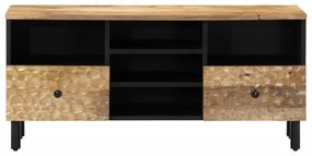 Móvel de TV 100x33x46 cm madeira de mangueira maciça