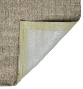 Tapete de sisal p/ poste arranhador 66x250 cm cinza-acastanhado