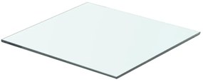 Prateleira de vidro 40x30 cm transparente