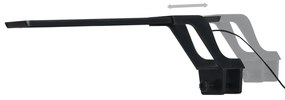 Lâmpada de aquário LED com braçadeira 35-55 cm azul e branco