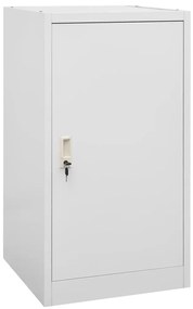 Armário para selas 53x53x105 cm aço cinza-claro