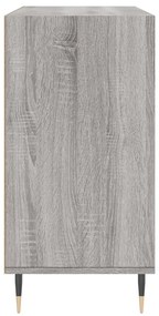 Aparador 103,5x35x70 cm derivados de madeira cinzento sonoma