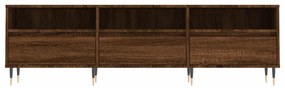 Móvel TV 150x30x44,5 cm derivados de madeira carvalho castanho