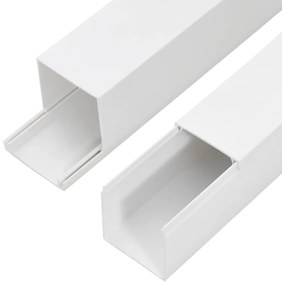 Calhas para cabos 100x40 mm 10 m PVC