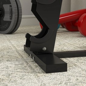 SPORTNOW Suporte para Halteres de 5 Níveis Suporte de Armazenamento pa