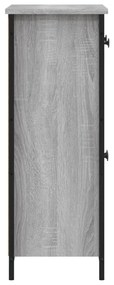 Aparador 70x30x80 cm derivados de madeira cinzento sonoma