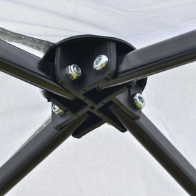 Tenda Dobrável com Proteção UV Altura ajustável de 2 niveis Tecido Oxf