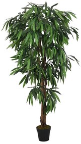 Mangueira artificial 450 folhas 120 cm verde