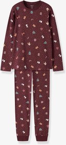 Pijama de Natal name it criança bordeaux