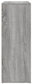 Aparador 60x31x84 cm derivados de madeira cinzento sonoma