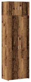 Armário de Armazenamento vidaXL Madeira Antiga 70x42.5x225 cm Madeira