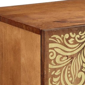 Sideboard 90x33x75 cm em Madeira Maciça de Manga