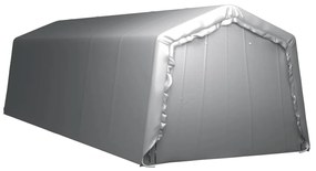 Tenda de armazenamento 300x900 cm aço cinzento