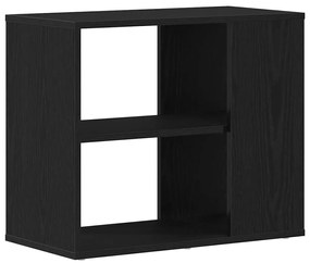 buffet vidaXL Carvalho Preto 60x30x50 cm Madeira engenheirada