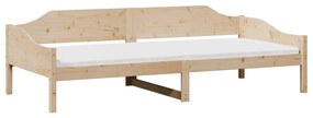 Cama sem colchão 90x190 cm madeira de pinho maciça