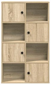 Estante 60x24x101,5 cm derivados de madeira carvalho sonoma