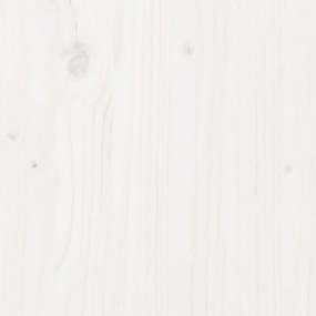 Sofá-cama com gavetão e gavetas sem colchão 90x200 cm branco