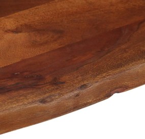 Mesa de centro 110x55x40 cm acácia maciça castanho-mel