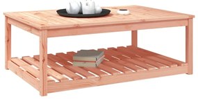 Mesa de jardim 121x82,5x45 cm madeira de douglas maciça
