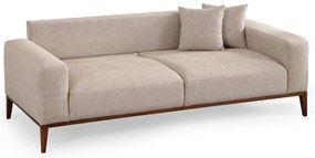 Sofá-cama de 3 Lugares Sinor – Bege – 225x92x75 cm