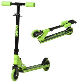 HOMCOM Trotinete para Crianças acima de 3 Anos Dobrável Scooter de 2 R