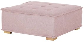Conjunto de sofás modular para 4 pessoas em rosa TIBRO Beliani