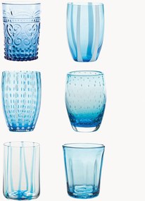 Copos artesanais Melting Pot, conjunto de 6
