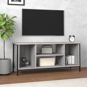 Móvel de TV 102x35x45 cm derivados de madeira cinzento sonoma