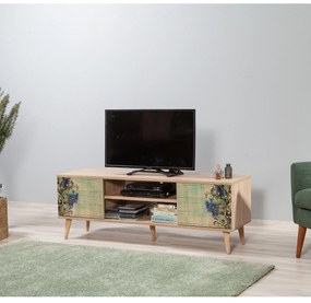 Móvel TV Truva – Carvalho Sonoma – 140 cm x 50 cm x 40 cm